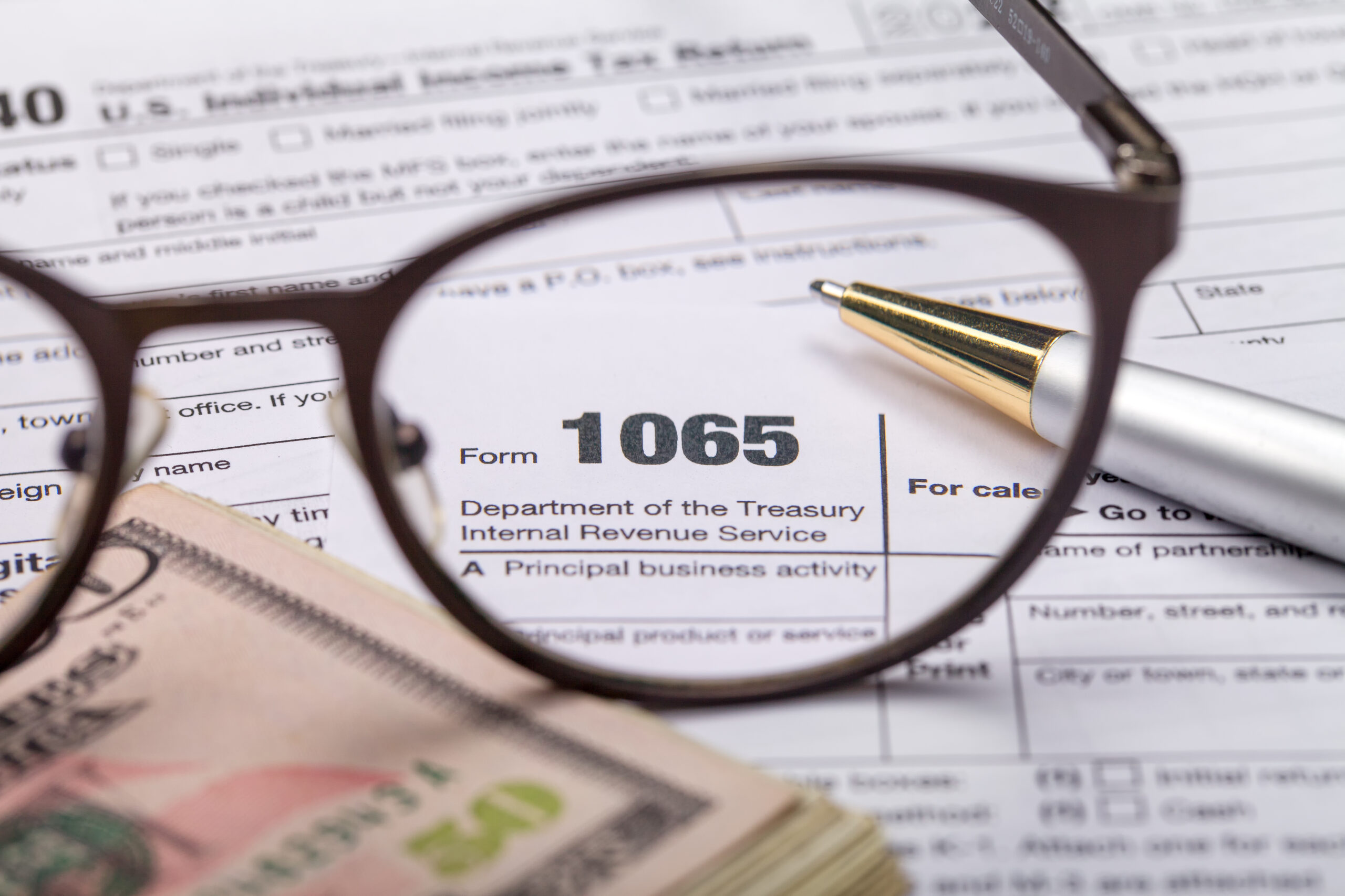 Income Tax With Instruction Money And Glasses Tax Payment And Filing income-tax-with-instruction-money-and-glasses-tax-payment-and-filing