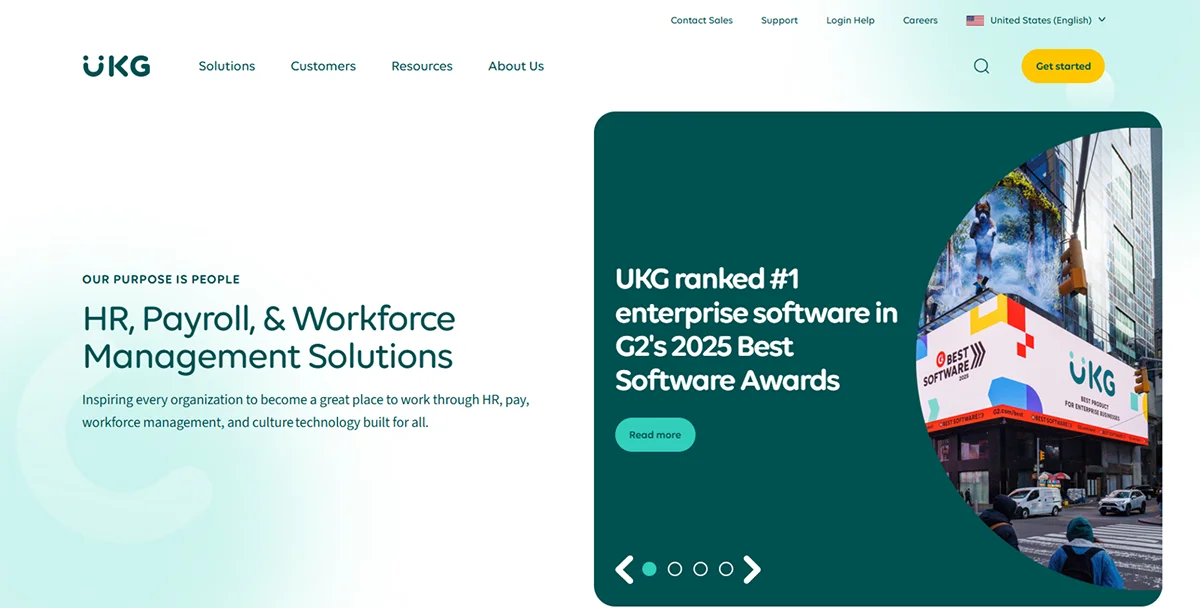UKG homepage