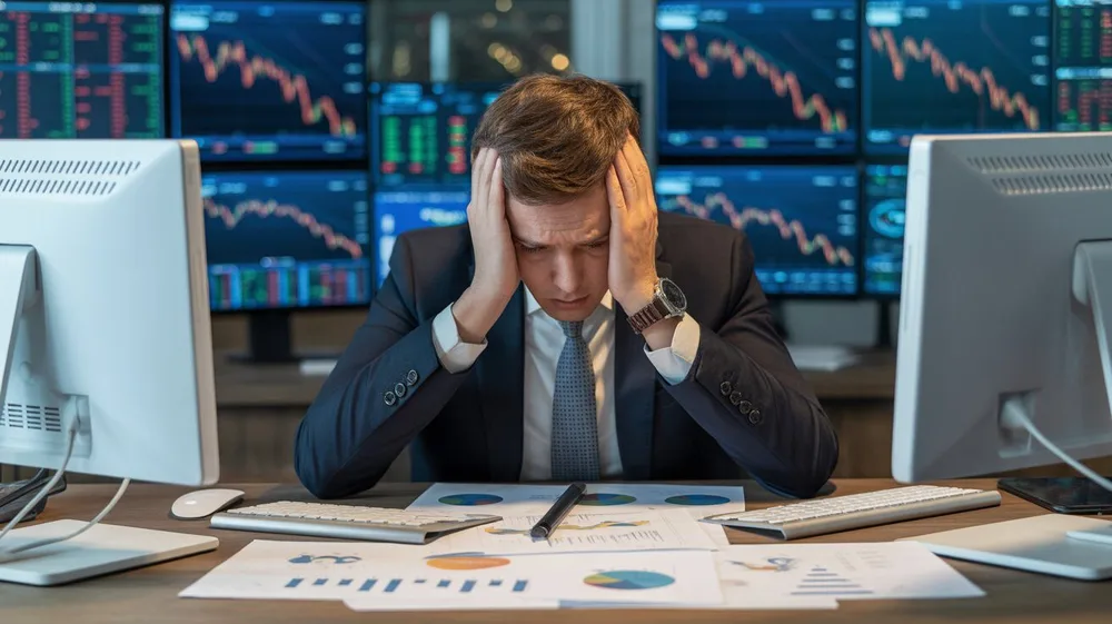 Záměrná neschopnost - obázek bezradného muže